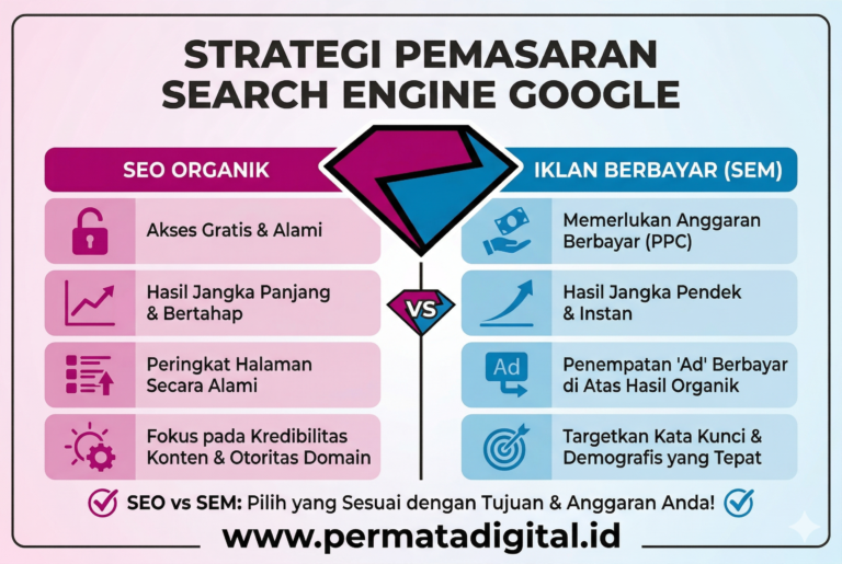 Perbedaan SEO dan SEM: Mana yang Lebih Menguntungkan untuk Bisnis Anda?